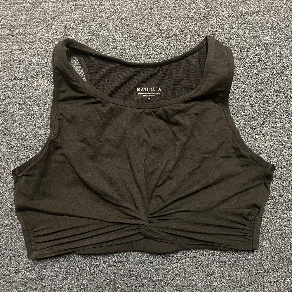 Athleta Women's Twist Front Crop Top, size M